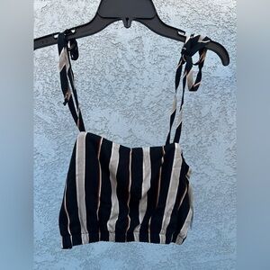 Striped Crop Top